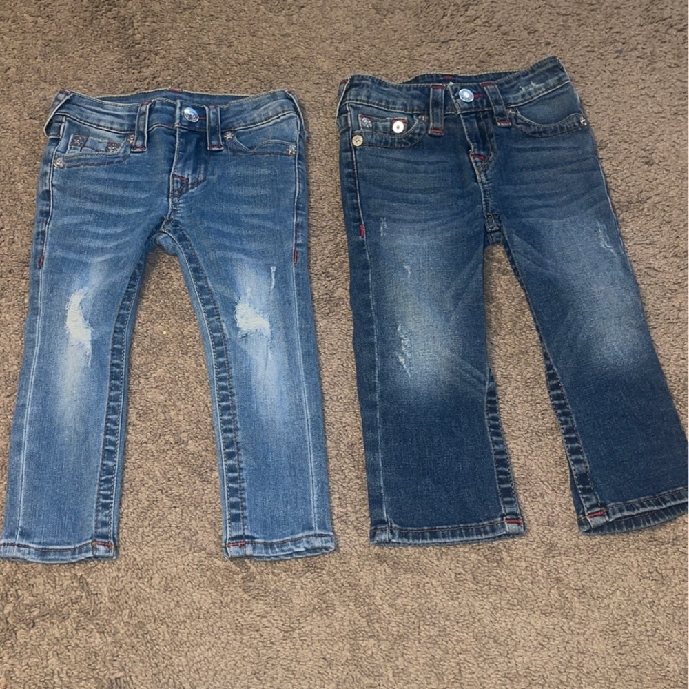 Toddler boy  true religion jeans